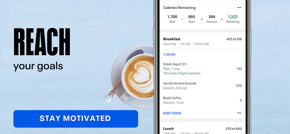 MyFitnessPal: compte-calories Capture d’écran4