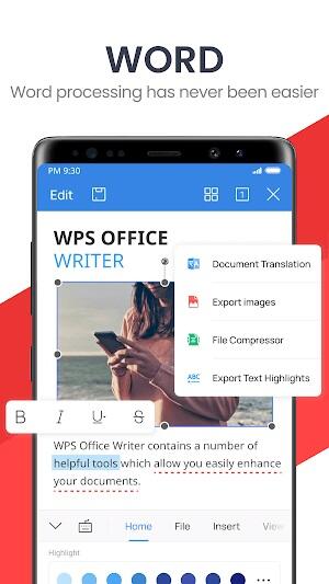 WPS Office zrzut ekranu 2