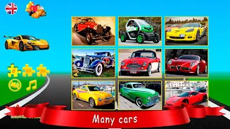 Puzzles cars экрана 2