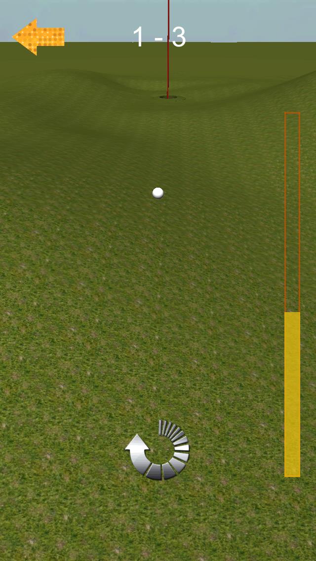 One Putt Golf captura de pantalla 1