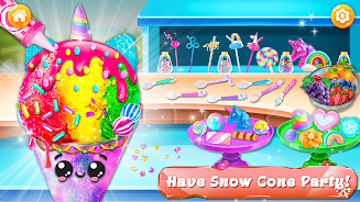 ภาพหน้าจอ Popsicle Cone: Ice Cream Games 1