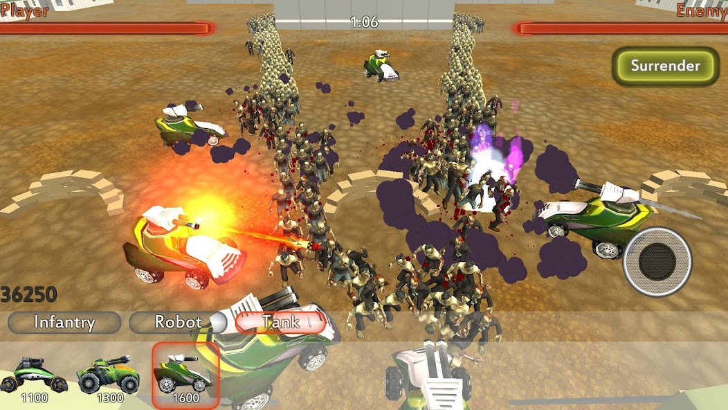 World War 3 Zombie Waves Mod 스크린 샷 1