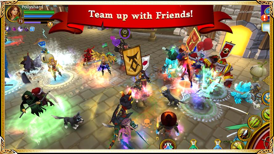 Arcane Legends MMO-Action RPG captura de pantalla 2