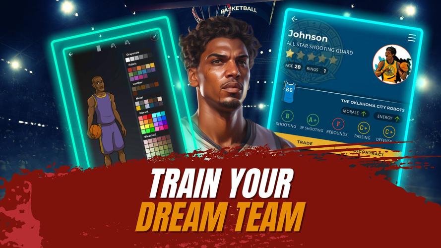 Astonishing Basketball Manager屏幕截圖3