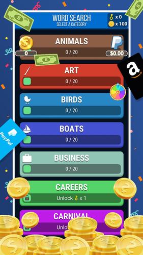 Screenshot Make Money: Word Search 1