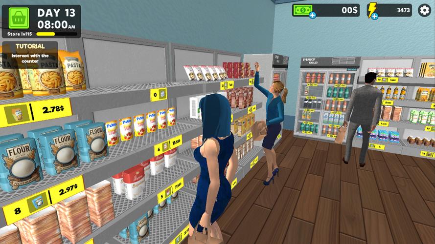 Screenshot Supermarket Simulator Game 3D 3