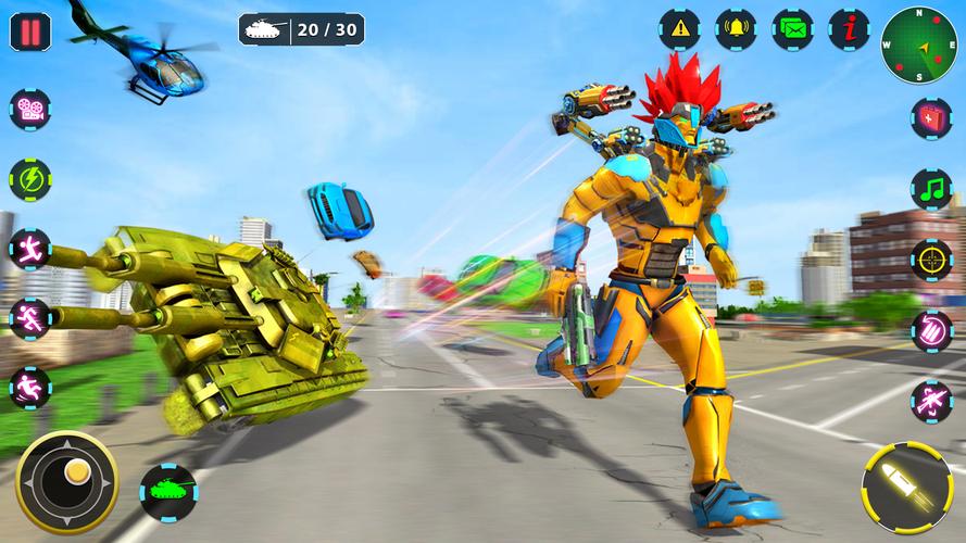 Screenshot Robot Hero Game - Robot Game 1