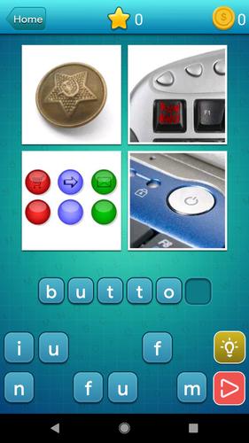 ภาพหน้าจอ 4 Pics 1 Word: What's The Word 2