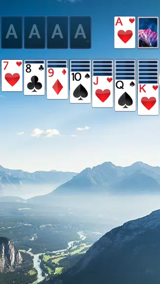 Solitaire Mountain Top Theme屏幕截圖1