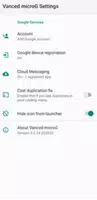 Vanced microG ekran görüntüsü 2