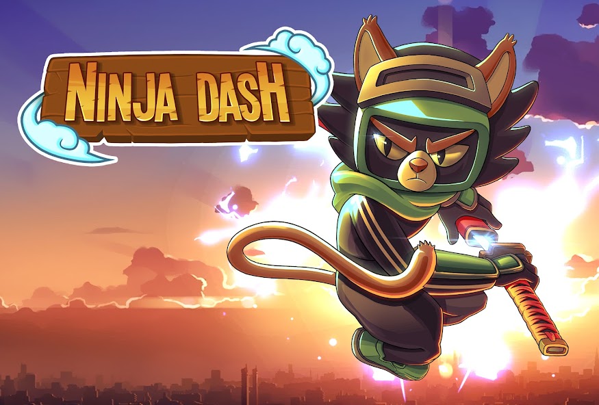 Ninja Dash Run - Offline Game captura de pantalla 1