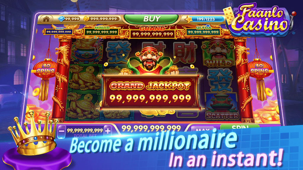 Faanlo Casino - 3D Domino Gaple Slots Online экрана 2