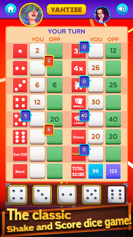 Yatzy Friends screenshot 2