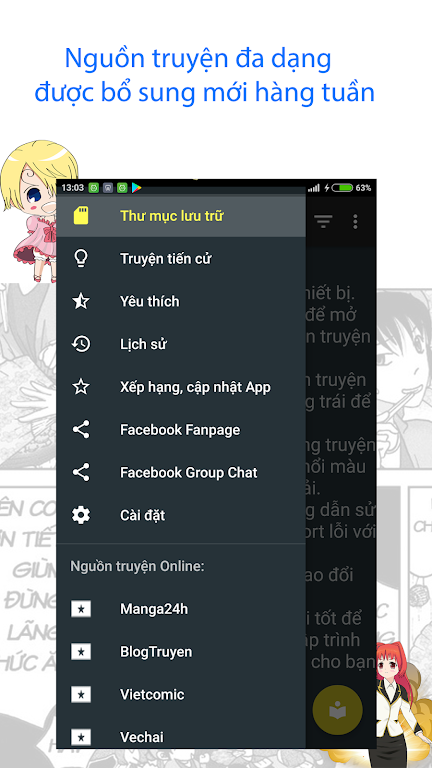 hot manga - comic offline Best Online captura de pantalla 1