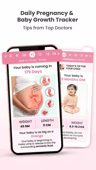 Healofy Pregnancy & Parenting captura de pantalla 2