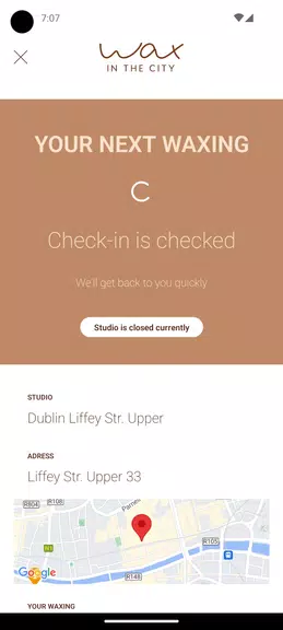 Q: Waxing Check-in screenshot 4