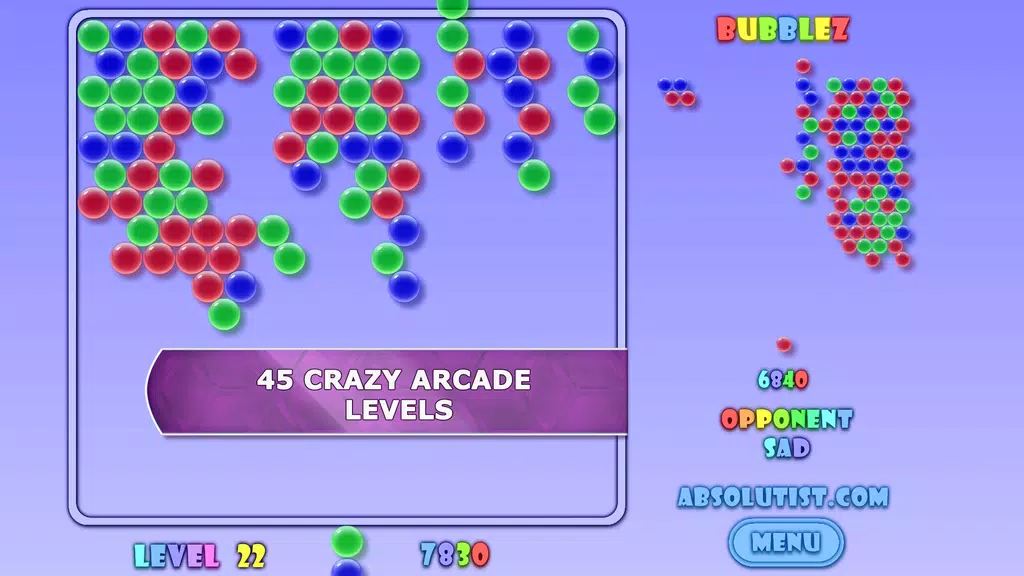 Bubblez: Bubble Defense screenshot 1