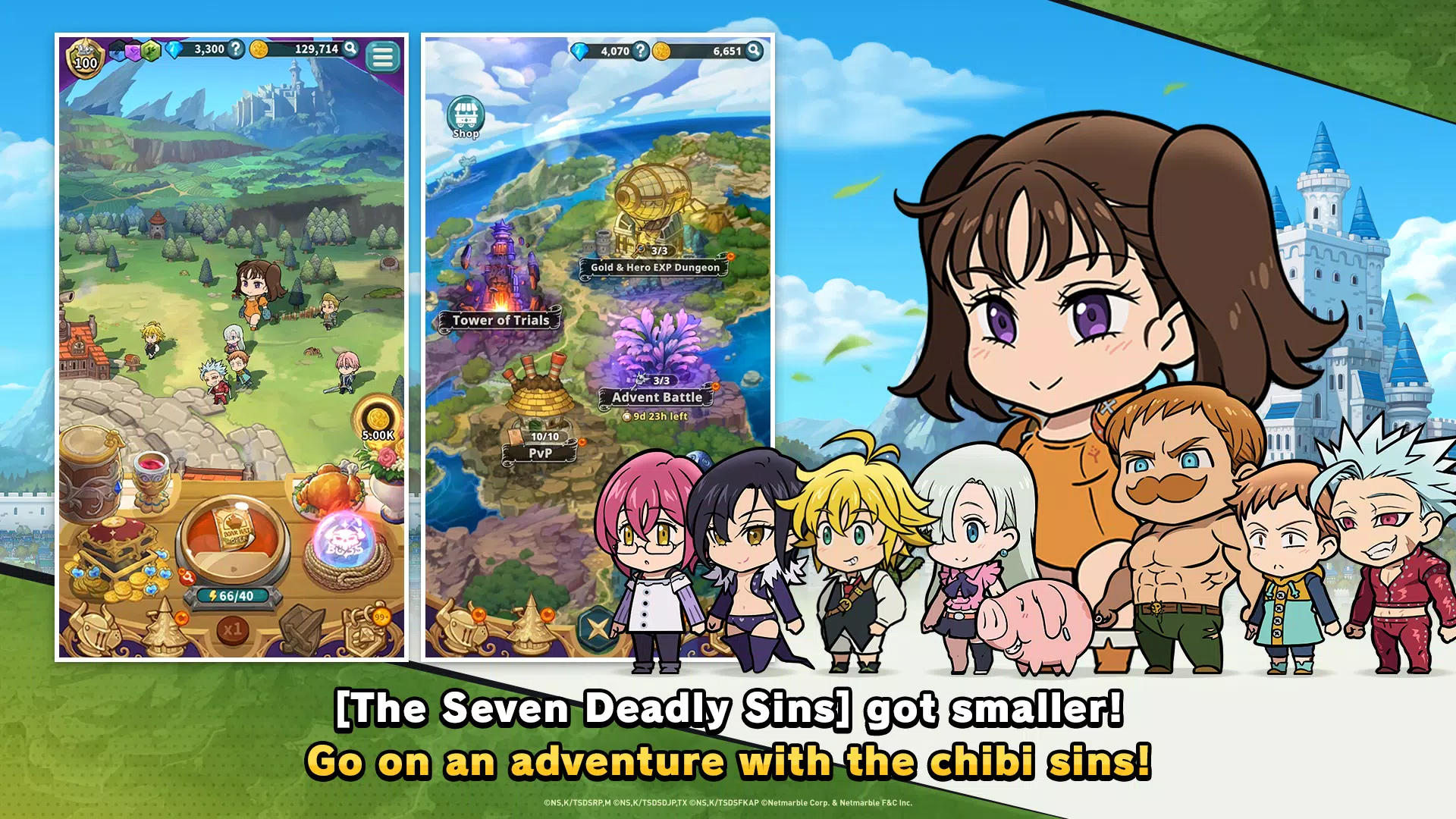 The Seven Deadly Sins: Idle captura de pantalla 3