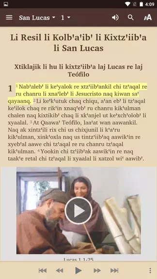 Kekchi Bible (official orth) ekran görüntüsü 2