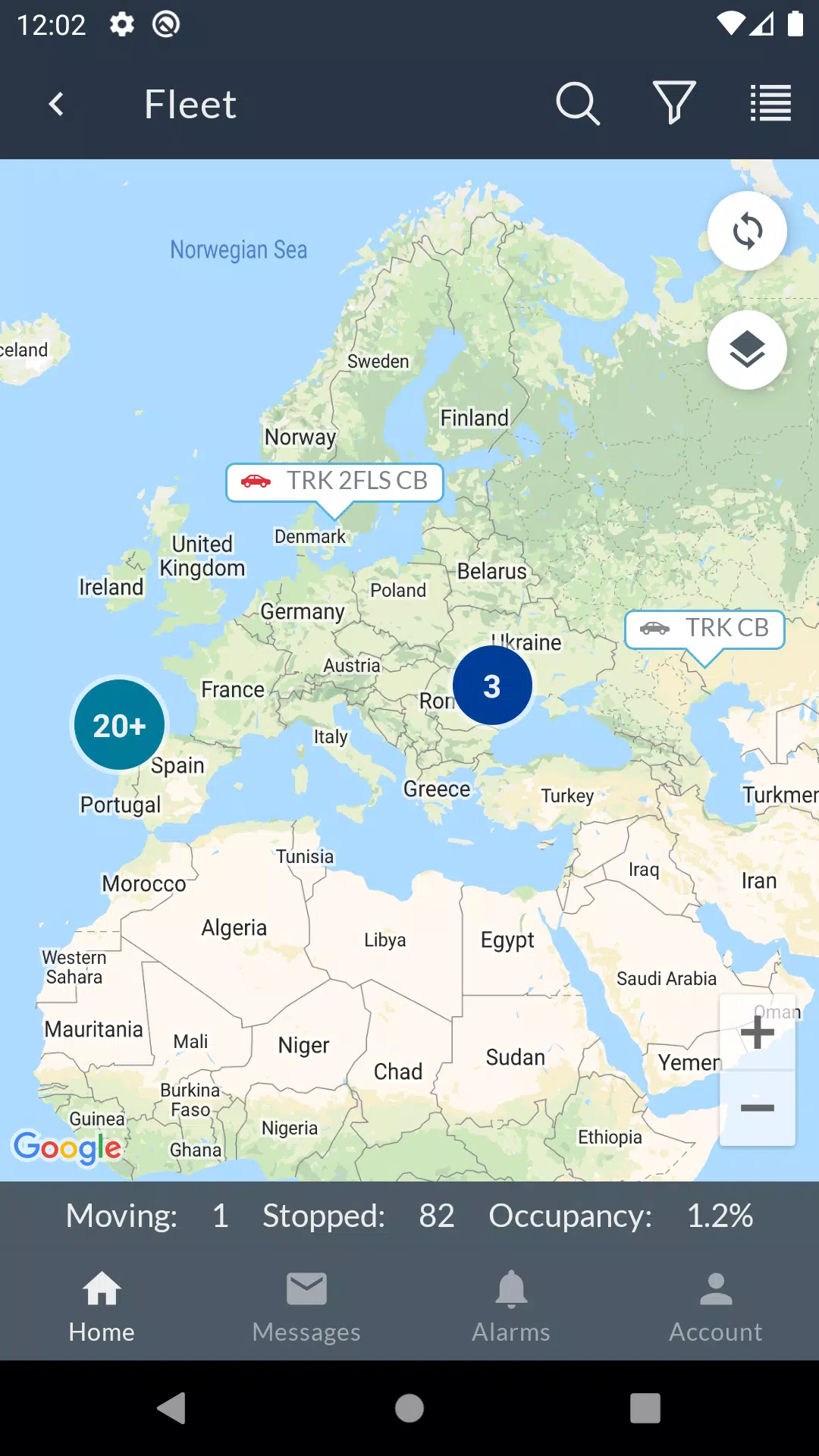 Frotcom Fleet Manager Capture d'écran 2