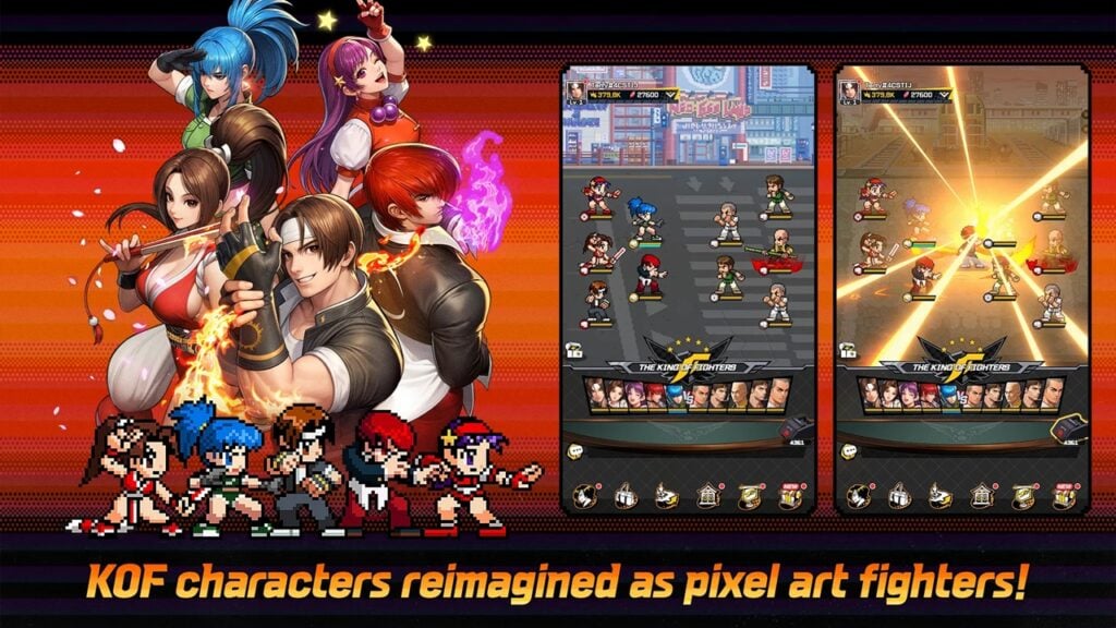 KOF: Ang AFK RPG ay naglulunsad ng maagang pag -access, nagdadala ng mga iconic na mandirigma sa mobile
