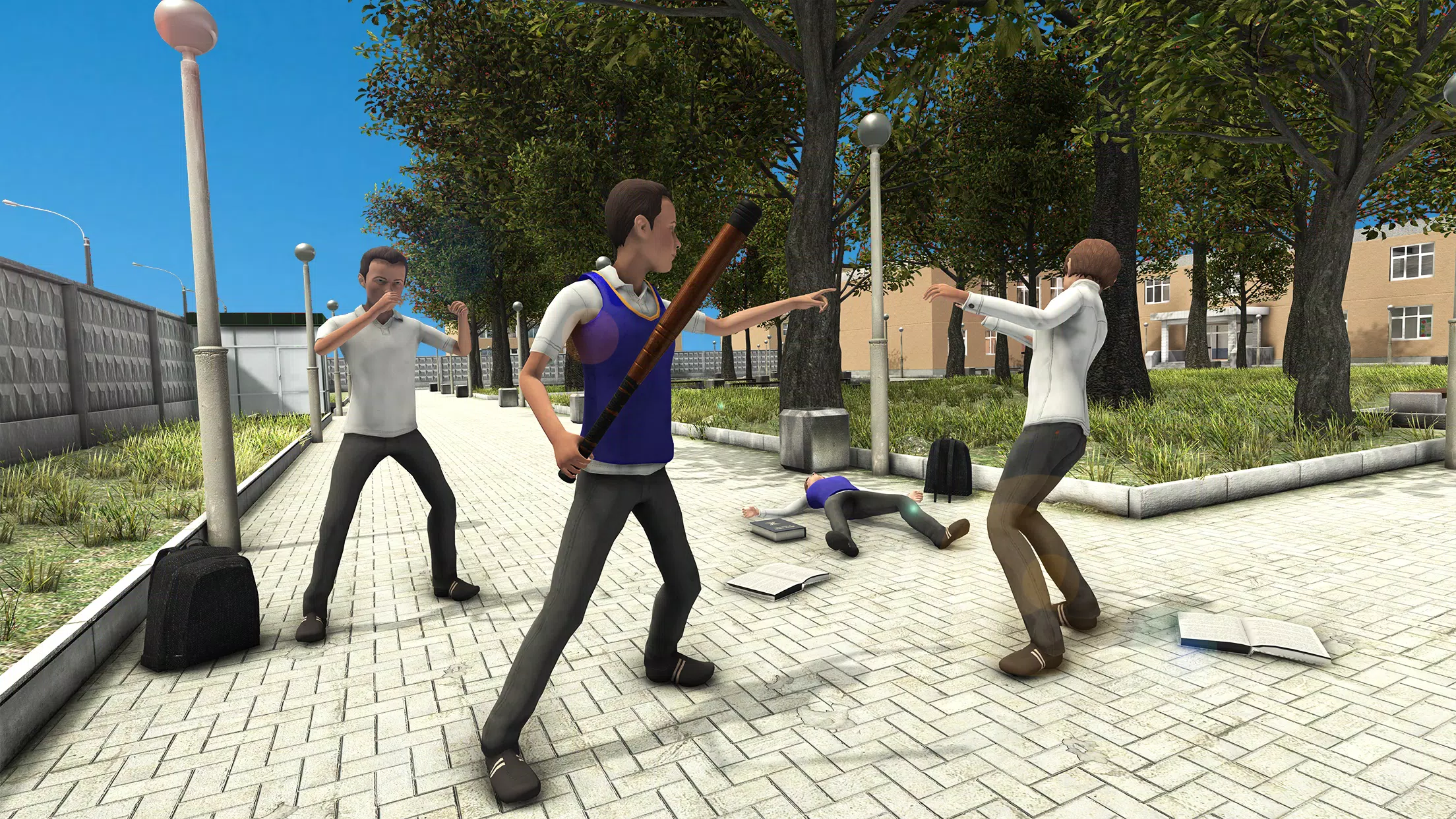 Bad Guys at School: Bad Boy 3D Ảnh chụp màn hình 1