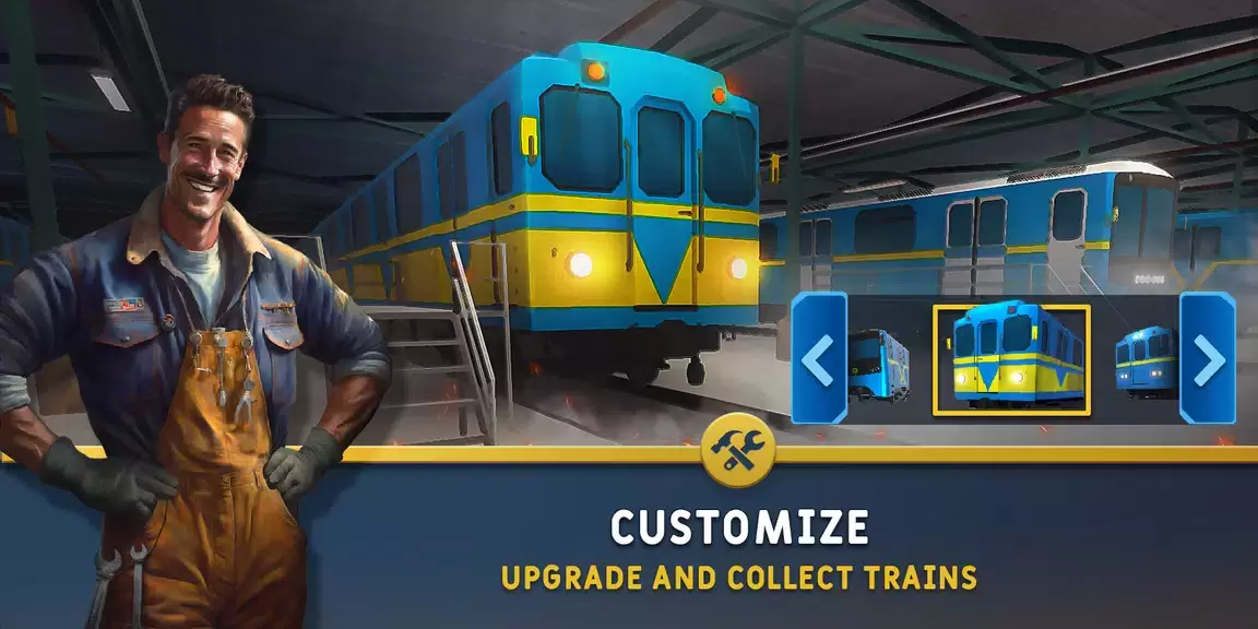 ภาพหน้าจอ Train Simulator: subway, metro 1