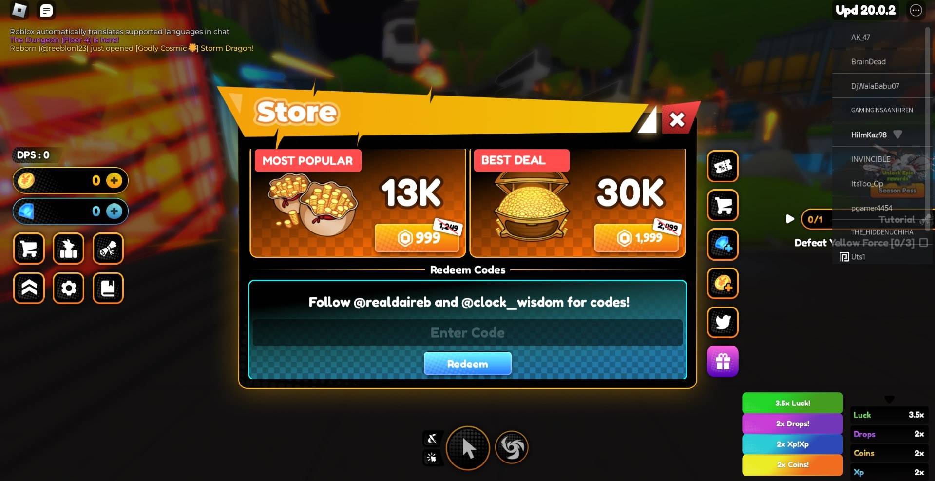 Độc quyền: Mở khóa những viên ngọc ẩn bằng mã đổi quà Anime Champions Simulator