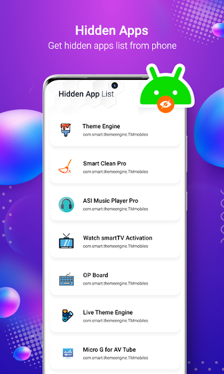 Hidden Apps Scanner স্ক্রিনশট 1