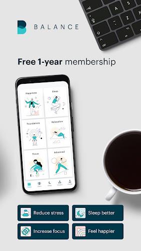 ภาพหน้าจอ Balance: Meditation & Sleep 1