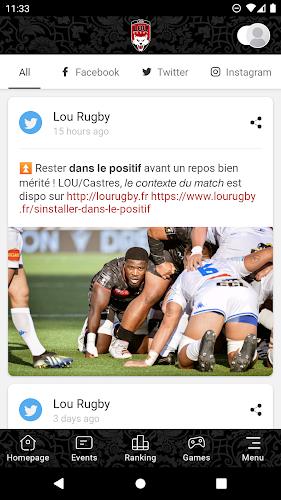 LOU Rugby ภาพหน้าจอ 3