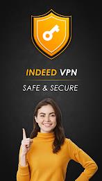 Secure VPN Proxy : Indeed VPN Captura de tela 1