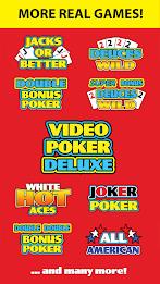 Video Poker Deluxe экрана 2