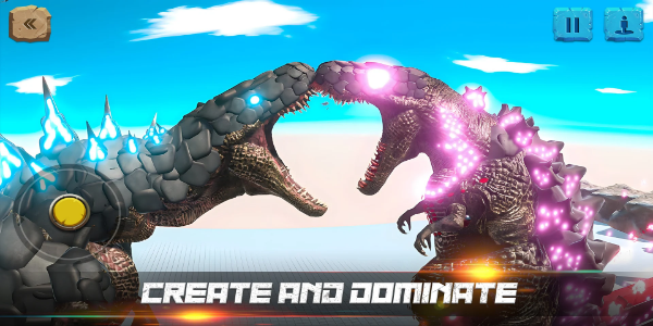 Animal Revolt Battle Simulator captura de pantalla 1