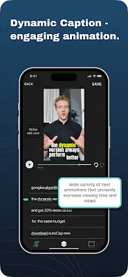 AutoCap: captions & subtitles captura de pantalla 4