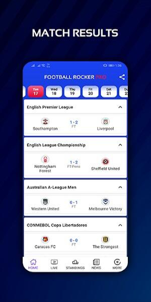 Screenshot Football Rocker Pro Mod 2