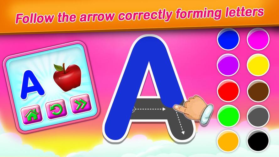 ABC Alphabet – Letter Tracing Capture d’écran1