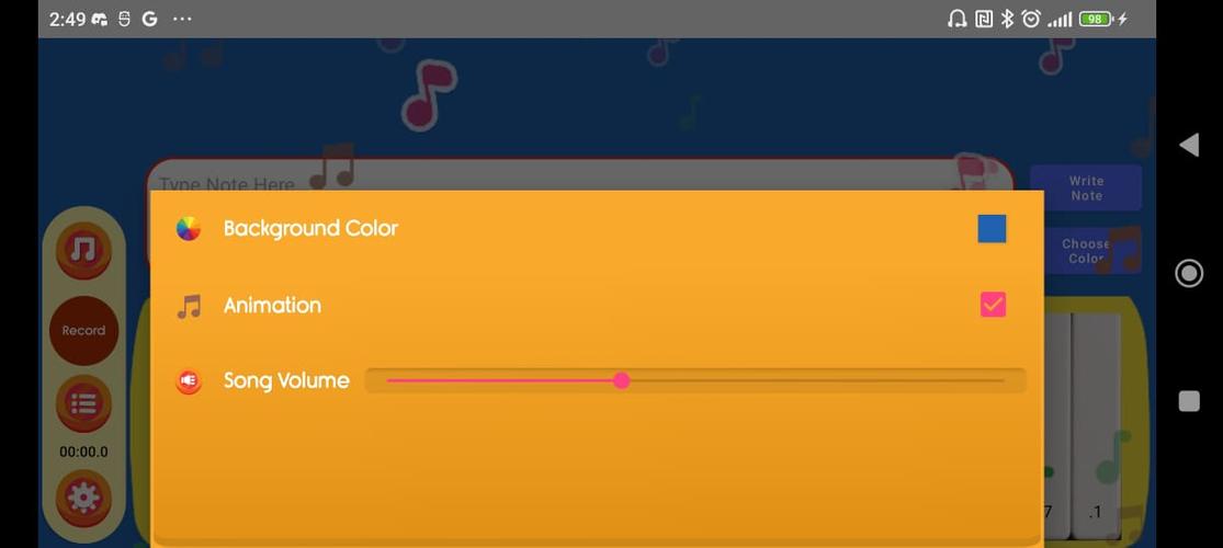 Virtual Melodica captura de pantalla 2