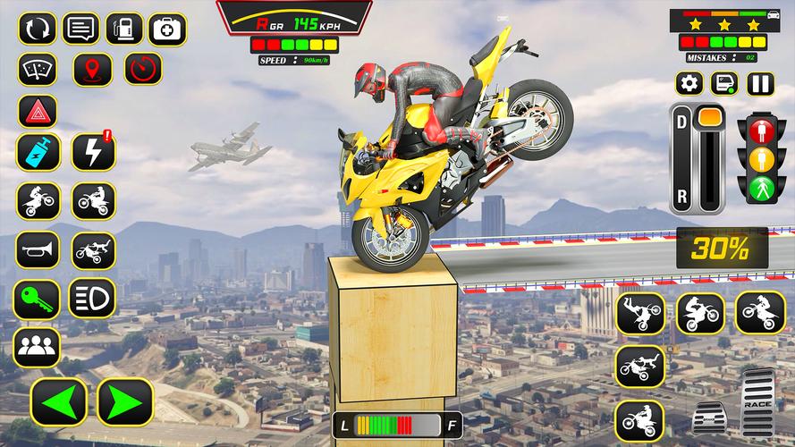 GT Bike Stunt Bike Racing Game экрана 4