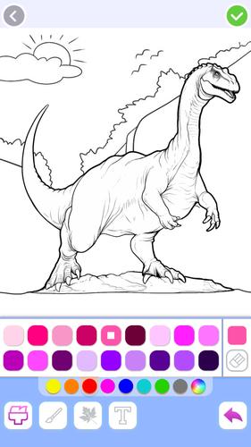 Dino Coloringスクリーンショット4