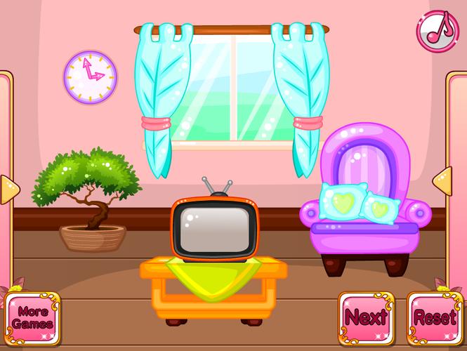 Princess Doll House Decoration captura de pantalla 2