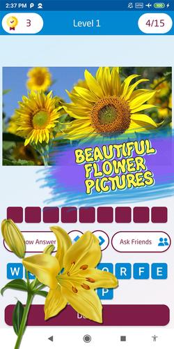 Guess the flower экрана 4