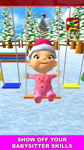 Baby Masha's Winter Playground屏幕截圖2