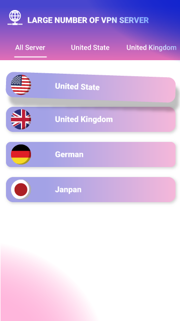 USA VPN - VPN PROXY 스크린 샷 1