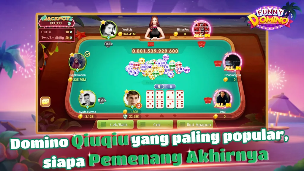 Screenshot Funny Domino:Gaple QiuQiu 3