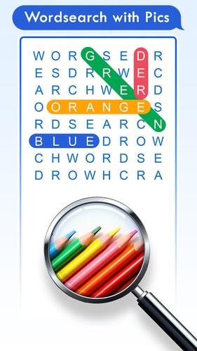 100 PICS Word Search Puzzles screenshot 1