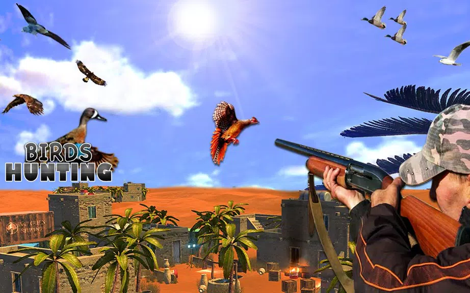 Desert Birds Sniper Shooter 3Dスクリーンショット2