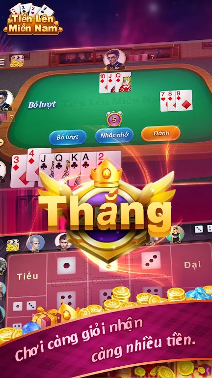 ภาพหน้าจอ Tien Len Tiến Lên Miền Nam Online 2