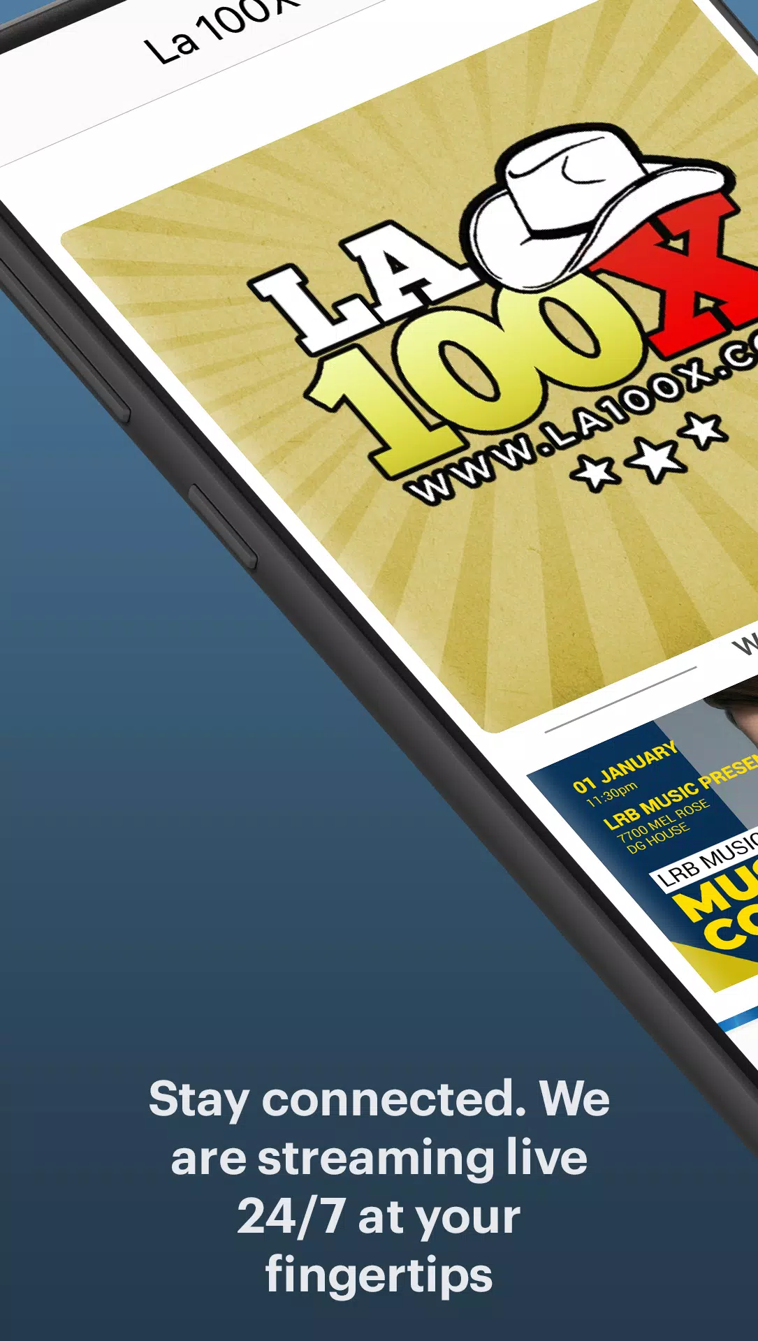 La 100X Radio屏幕截圖2