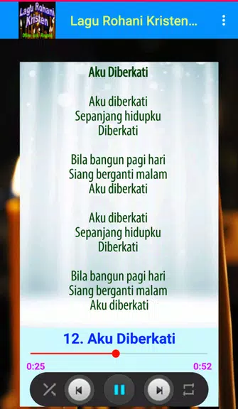 Lagu Rohani Kristen Offline Screenshot 3